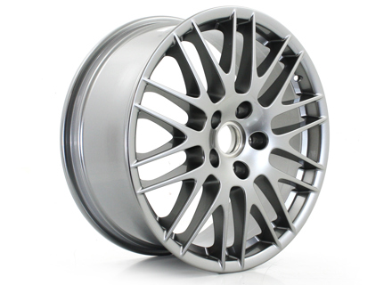 Front / Rear 20-inch RS Spyder Design Alloy wheel, in Titanium metallic. Porsche 958 Cayenne 2015>> - 95836214811EP8, 95836214810EP8, 95836214810, 95836214811