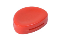 Heater control knob. RED. Porsche 911 1969-85 / 914 - 90157191800 - URO-009080, 1688000500