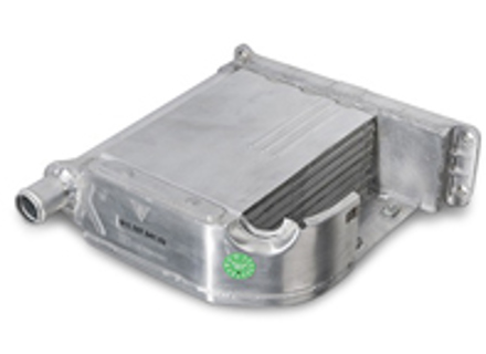 Radiateur refroidisseur d'huile moteur. Porsche 911 1972-89 - 91110704100, 91110704102 - TMP-9801