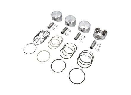 Set pistone, JE forgiato 86mm. Porsche 356C/912 - 008 11 86JEP, 0081186JEP