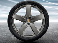 21' Macan Sport Classic Alloy Wheels & Summer Tyres Original Porsche - 95B044665R 21' Macan Sport Classic Alloy Wheels & Summer Tyres Original Porsche - 95B044665R