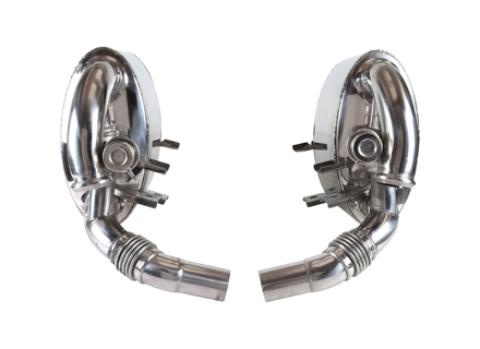 Uitlaatdemper / Demper Sport met schakelbare geluidskleppen. Porsche996 - 99611121000, 99611112155, 99611112170, 99611112157, 99611113154, 99611112256, 99611112270, 99611112257, 99611113254, 99611198404, 99611113274, 99611113275, 99611113270, 99611198405, 99611113168, 99611198504, 99611113174, 99611113175, 99611113170, 99611198505 - 1620613410, 96.300SSOUND