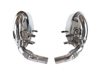 Exhaust Muffler / Silencer Sport with switchable sound valves. Porsche 996 - 99611121000, 99611112155, 99611112170, 99611112157, 99611113154, 99611112256, 99611112270, 99611112257, 99611113254, 99611198404, 99611113274, 99611113275, 99611113270, 99611198405, 99611113168, 99611198504, 99611113174, 99611113175, 99611113170, 99611198505 - 1620613410, 96.300SSOUND