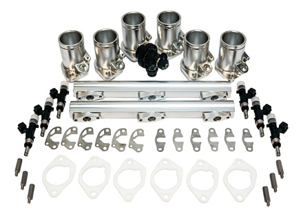 EFI Intake Runners with fuel rails and injectors for Porsche 911SC
