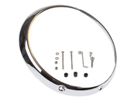Headlamp outer bezel, Chrome. Porsche 911 1965-86 - 91163193300, 90163110201, 91163112900 - HDL-901-RIM, 1695151700 Headlamp outer bezel, Chrome. Porsche 911 1965-86 - 91163193300, 90163110201, 91163112900 - HDL-901-RIM, 1695151700