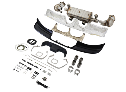 Sports exhaust system. Porsche 911 (991.2) 2017>> - 99104420030