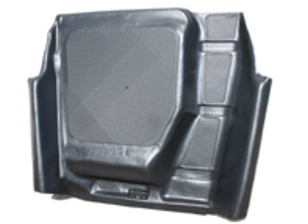 Plastic front trunk liner luggage mat. Porsche 356B T6 / 356C - 64455110306, NLA.551.103.06