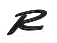 R - Insignia para Porsche 987C Cayman R - 98755925900 R - Insignia para Porsche 987C Cayman R - 98755925900