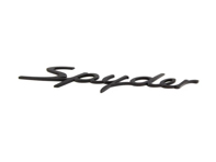 'SPYDER' Badge for Porsche 987 Boxster - 98755923903, 987.559.239.03 'SPYDER' Badge for Porsche 987 Boxster - 98755923903, 987.559.239.03