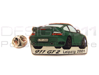 Spilla Spilla 'Porsche 911 GT2 - Lipsia 2001' Verde Spilla Spilla 'Porsche 911 GT2 - Lipsia 2001' Verde