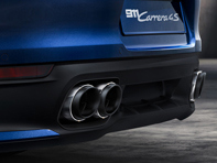 Exhaust Sports tail pipes, in Silver. Porsche Carrera / Targa - 992044200 Exhaust Sports tail pipes, in Silver. Porsche Carrera / Targa - 992044200
