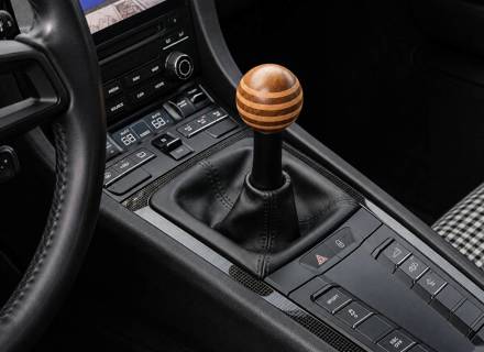 Tribute Shifter with Silver Anodised Shaft. Porsche 991 / 992 / 981 / 718 Manual - IX_TSK003, IX_TSK001, IX_TSK005