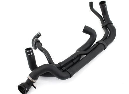 水冷剂顶部软管。保时捷 958 卡宴 3.6L - 95810640111, 95810640110