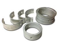 Main Bearing set. Porsche 356C / 912 - 0.25mm Case oversize - 61610013850, 61610013870, 61610013875, 61610013885