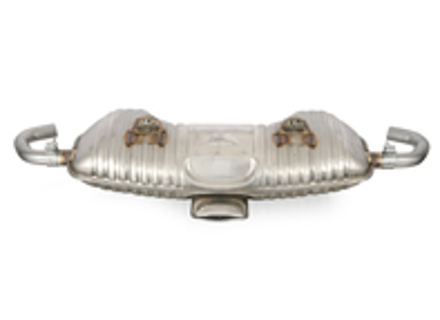 Exhaust muffler / silencer. Porsche 986 Boxster 97-99 - 99611112107, 99611112106, 99611114105, 99611114111, 99611114202, 99611114211, 99611115101, 99611115202, 9961111210