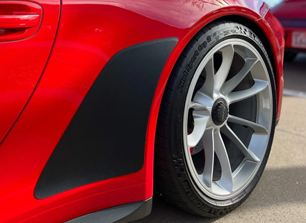 MagnaFin Magnetic Stone Guards. Porsche 991 Carrera 4 / 4S / GTS / Targa / GT3 2012-19 Wide Body - 99150483502, 99150483602, 99150483505, 99150483605 - MF991WB CF HE, MF991WB DB HE