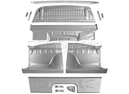 REAR SEAT SECTION KIT PORSCHE 1969-71 901 GEARBOX - 91150195100, 90150177000, 90150177100, 1680250310, 91151203560, 90150308140, 91150195150, 90150208100, 91150100020