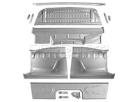 ACHTERBANK SECTIE KIT PORSCHE 1969-71 901 VERSNELLINGSBAK - 91150195100, 90150177000, 90150177100, 1680250310, 91151203560, 90150308140, 91150195150, 90150208100, 91150100020