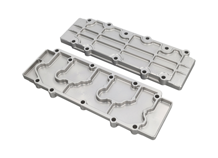 Tapa del motor del árbol de levas - Aleación inferior en plata Porsche 911 1968-89 - 93010511600, 93010511605, 93010511601, 93010511602, 93010511603, 93010511604