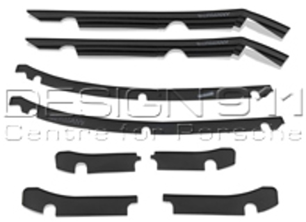 Rubber Seal Set. Porsche 911 1974-89 STD Body - PCG50339422, 90150339422, 91150318500, 91150318600, 91150332500, 91150332600