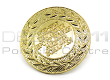 仪表板徽章“MEISTER SCHAFTEN”。保时捷 356 - 64455900040