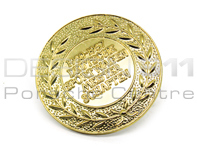 Distintivo cruscotto 'MEISTER SCHAFTEN'. Porsche 356 - 64455900040