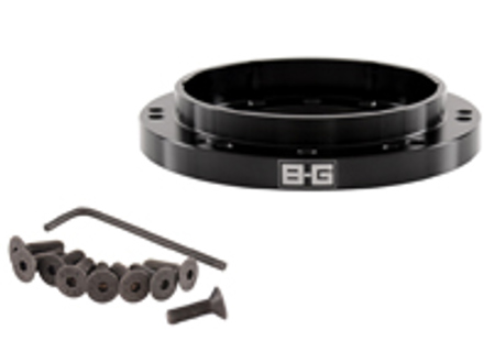 B-G Racing Steering wheel adaptor 6x70 / 6x74mm PCD hub to 9x101.6 / 6x101 PCD - BG4911