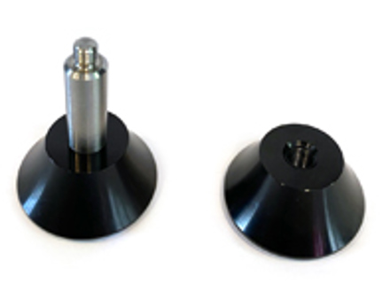 Rennline billet M6 to M7 dash knob adapter. Porsche 911 1984 and 1985 - DA93