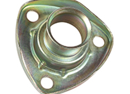 Stabilisator / torsiestang montageplaat. Porsche 911 1965-73 / 930 75-77 / 914 - 90134375401, 1640550100