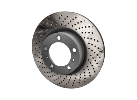 前部制动盘转子。保时捷 997 MKII / 991 / 981/982 Boxster / 981C/982C Cayamn（OE 零件编号 99735140101 / 99735140201） - 99735140101, 99735140201, 99735140100, 99735140200