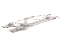 Staffa supporto marmitta di scarico. Porsche 996 Turbo / 997 Turbo / 997 GT3 - 99611102471 Staffa supporto marmitta di scarico. Porsche 996 Turbo / 997 Turbo / 997 GT3 - 99611102471