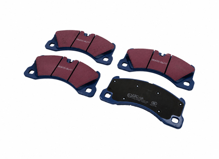 Pastiglie freno anteriori EBC Blue NDX RACE anteriori. Porsche 957/958 Cayenne / Macan / Panamera / Taycan - 7P0698151, 95535193962, 95835193900, 95535193963, 95535193965, 95835193901, 95835193910, PAA698151 - DP51835NDX