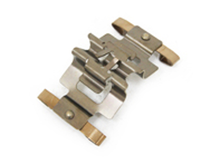 Brake caliper retainer spring, REAR. Porsche 9YA Cayenne 2018>> - 9Y0698269A, 971698995