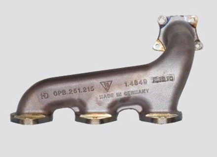 Exhaust header manifold for Porsche 992 Carrera / Turbo - 0PB251215A, 0PB251216A