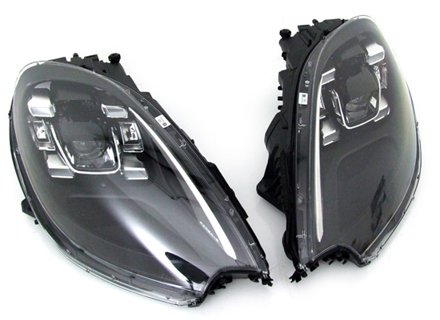 Fari a led neri. Porsche Macan con guida a sinistra - 95B04490090