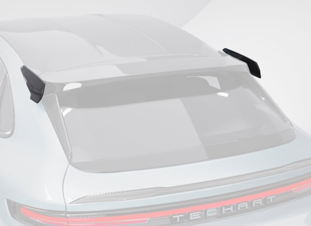 TechArt Roof Spoiler End Plate. Porsche 9YA (E3) Cayenne Coupe - 09Y.121.680.009, 09Y.121.680.009G, 09Y.121.680.009M - 09Y.121.680.009, 09Y.121.680.009G, 09Y.121.680.009M