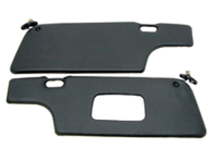 Sun Visors Kit Left and Right. Porsche 911 1969-89 Coupe LHD - 91173133000, 1689800110, 911798031, 91173103102, 91173103202, 1689800116, PCG73103202, PCG73103102, 96473103100CA9, 96473103200CA9