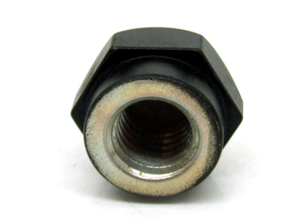 Wiper arm assembly cup nut Front, BLACK. Porsche 911 / 914 - 90162834100, 90162834111