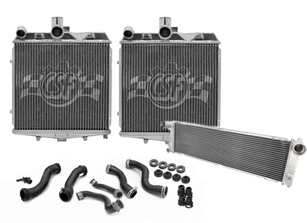 Aluminium Radiator for Water Coolant Fluid. Porsche 997, Boxster / Cayman 987 - 99710613202, 99610603775, 99610603773, 99610603772, 99610603771, 99710613102 - 7047, 7048, 7053