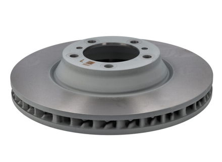 Brake disc rotor, Front. Porsche 9YA Cayenne / Cayenne Hybrid 2018>> Disc size 350mm x 34mm - 971615301, 9Y0615301, 971615302, 9Y0615302