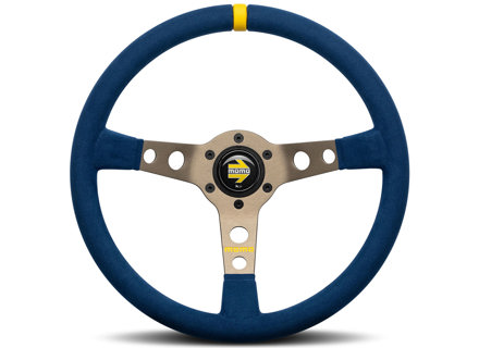 Momo MOD.07 blue edition steering wheel - Italian blue microfibre