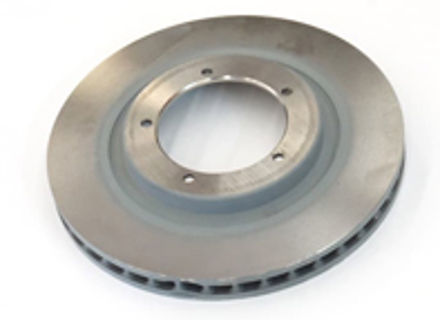 Remschijfrotor, Voor. Standaard Coat Z. Porsche 944 Turbo - 460.1506.20, 95135104100, 15809 - 460.1506.20