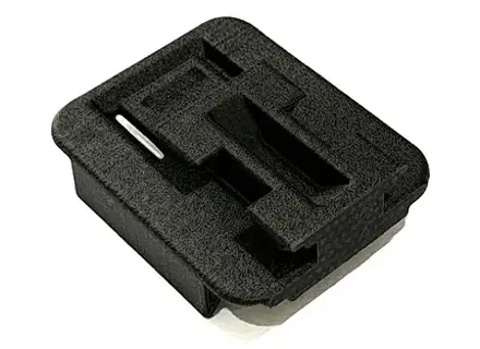 6 pin connector housing base. Porsche 911 / 964 / 924S / 928 / 944 S2 / 968 - 91161286801, 91161286702