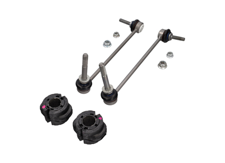 Barre stabilizzatrici e boccole, anteriori. Porsche 991.1 / 991.2 / 981 Boxster/Cayman / 982 Boxster/Cayman - 99134379208, 9P1411317, 9P1411318