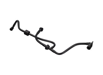 Manguera de vacío del servofreno, bomba a la línea del servofreno. Porsche 957 Cayena - 95535557941, 95535557940