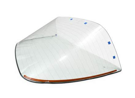 Rear Targa Screen Glass. Porsche 911 Targa 1965-89 - 91156555103