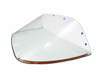 Rear Targa Screen Glass. Porsche 911 Targa 1965-89 - 91156555103