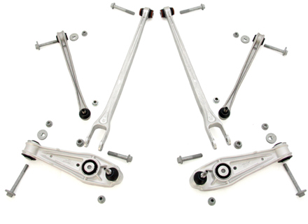 Control arm 'Coffin Arm' and control arms Kit REAR Porsche 986 1997 - 2004 - 99634105316, 99634105317, 98633104307, 986.331.043.07, 98633104304, 98633104305, 98633104306, 98633104308, 98633104307, 99733104505, 99631124508, 99633124510, 99633104505, 99633104507, 99634105319 - JTC1170, JTC1186