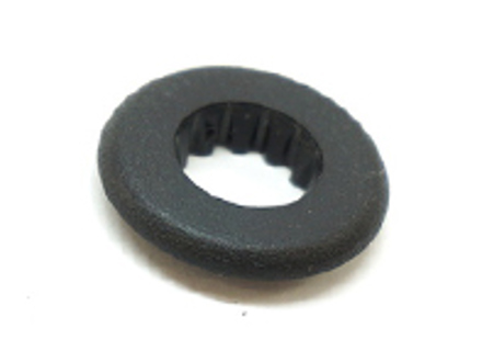 Door mirror switch knob rosette, escutcheon. Porsche 911 / 964 - 9116130820001C, 9116134250001C