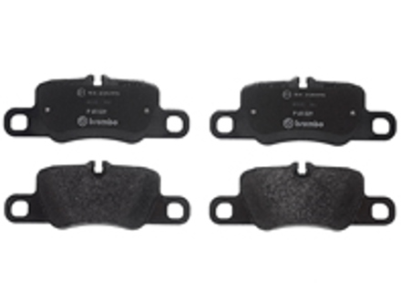 Brake pads Rear. Porsche 991 Carrera 2/2S/4/4S/GTS (PCCB), Cayenne 955 (PCCB) - 95535293970, P 65 029, P65029, 97035294903
